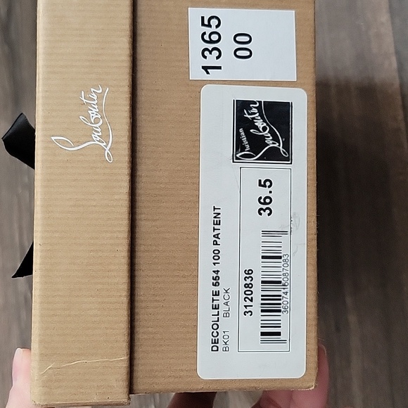 Christian Louboutin Black Patent Heels - Picture 8 of 8